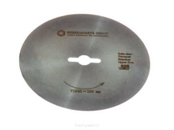 Nóż / ostrze gładkie 100mm - nóż do kebaba HENDI / TANDIR 100mm