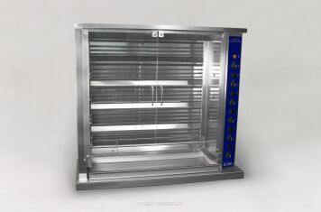 Rożen elektryczny jednorzędowy (6x6 kurczaki)