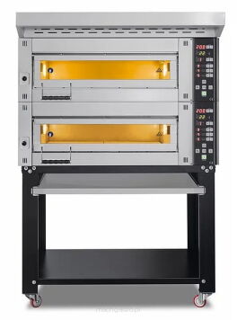 Piec piekarniczy modułowy 2-komorowy | elektryczny | 15 kW | 400V | 1260x1020x1850 | MD/800/1
