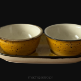 Zestaw na sosy 2 x dip | seria Still | Rustic Yellow | 0.08 L | 12 szt.