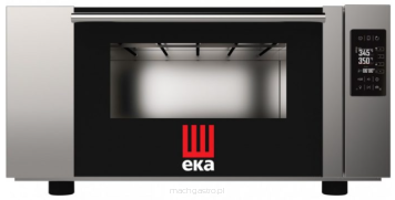 Piec piekarniczo-cukierniczy z zaparowaniem 1 x 600x400 mm – elektryczny, sterowany elektronicznie, 850x980x435 mm