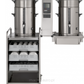 Urządzenie do parzenia kawy przelewowej do montowania na ścianie | B10 W ze stożkami do filtrów