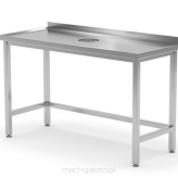Stół z otworem na odpadki  E 2510