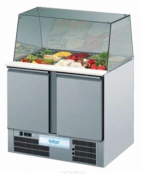 Saladetta z nadstawka szklana GN 1/1 - kod AKT SA795 00EV