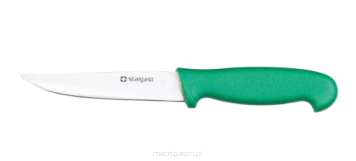 Nóż do obierania, uniwersalny, HACCP, zielony, 100 mm