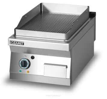 GRILL PŁYTOWY ELEKTRYCZNY - PŁYTA RYFLOWANA L900.GPE450R