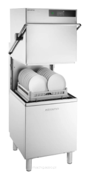 Zmywarka kapturowa NEXA z dozownikami detergentów, pompą wspomagającą płukanie i pompą zrzutową, 5.7 kW