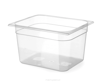 Pojemnik GN 1/2 z polipropylenu, HENDI, Profi Line, GN 1/2, 6,5L, transparentny, 325x265x(H)100mm