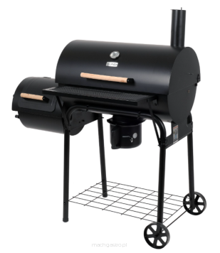 Grill węglowy z wędzarnią XXL | ruszt 640x370 mm