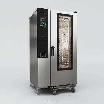 Piec konwekcyjno-parowy gazowy ADVANCE PureSteam elektryczny z bojlerem 20 GN-1/1 – 40 GN-1/2