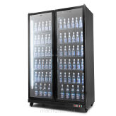 Szafa chłodnicza przeszklona 2-drzwiowa RQ1060FC | 1274x670x2035 mm | 1060 l