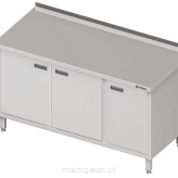 Stół przyścienny z szafką - drzwi skrzydłowe 980556120