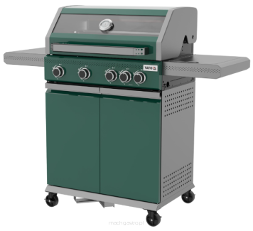 Grill gazowy | ITAMI | zielony | 4+1 | 14.5 kW