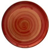 Talerz płytki | seria Still | Rustic Red | ø290 mm | 12 szt.
