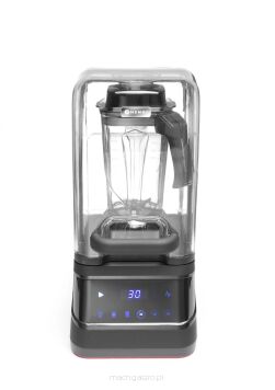 Blender barmański elektroniczny z obudową wyciszającą, 2.5 L, czarny, 250x300x546 mm