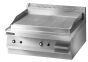 Grill płytowy gazowy | ryflowany | 8.0 kW | 800x650x300 mm