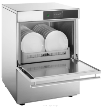 Zmywarka uniwersalna NEXA z dozownikami detergentów, pompą wspomagającą płukanie, pompą zrzutową i zmiękczaczem, 4.6 kW