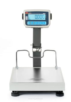 Waga platformowa LCD ze składanym wysięgnikiem i z legalizacją, seria EKO+, 60.0 kg