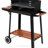Grill węglowy z półką | ruszt 480x265 mm