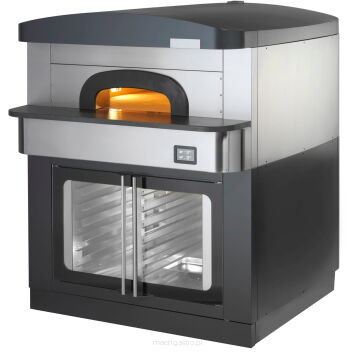 Piec do pizzy neapolitańskiej | elektryczny | komora rozrostu | okap | 6x30 cm | 515 °C