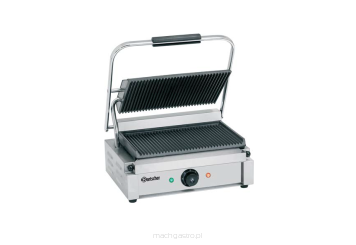 Grill kontaktowy “Panini” duża powierzchnia grillowa, płyty grillowe ryflowane A150674