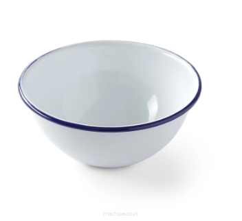 Miska emaliowana, 0.92 L, ø160x75 mm