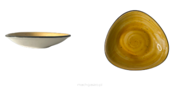 Talerz głęboki | seria Delta | Rustic Yellow | ø240 mm | 12 szt.