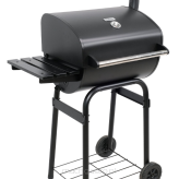 Grill węglowy z pokrywą | ruszt 470x340 mm