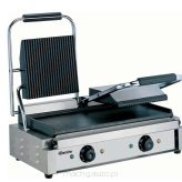 Grill kontaktowy podwójny, płyty grillowe ryflowane A150671