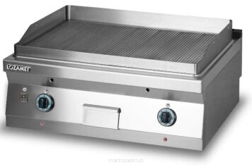 GRILL PŁYTOWY GAZOWY-PŁYTA RYFLOWANA L700.GPG800R