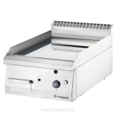 Płyta grillowa gazowa, chromowana, gładka, P 6.5 kW, U 230 V, G30
