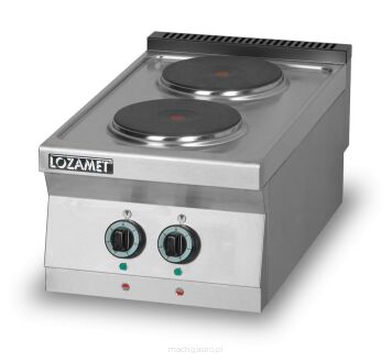 KUCHNIA ELEKTRYCZNA 2-PŁYTOWA L700.KEO2