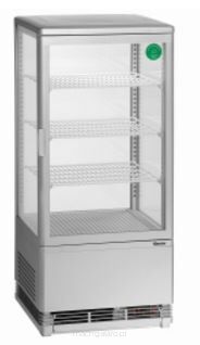  Witryna chłodnicza Mini 78L, srebrna