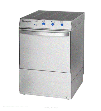 Zmywarko wyparzarka, uniwersalna, dozownik płynu myjącego, pompa zrzutowa, pompa wspomagająca płukanie, 3.4/4.9 kW, 230/400 V