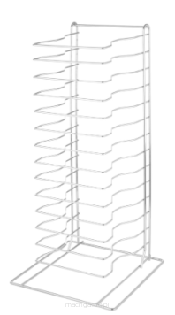 Stojak na siatki/blachy do pizzy, 300x305x680 mm