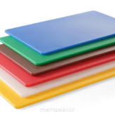 Zestaw 6 desek HACCP GN 1/1 - w 6 kolorach | 530x325 mm | prostokątne