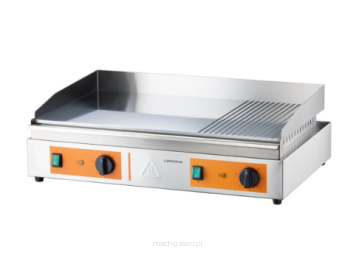 Płyta grillowa, 2/3 gładka, 1/3 ryflowana, Caterina, 3.5 kW