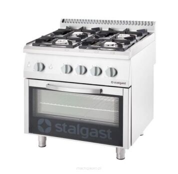 Kuchnia gazowa, 4-palnikowa z piekarnikiem gazowym, 22.5+5 kW, G20