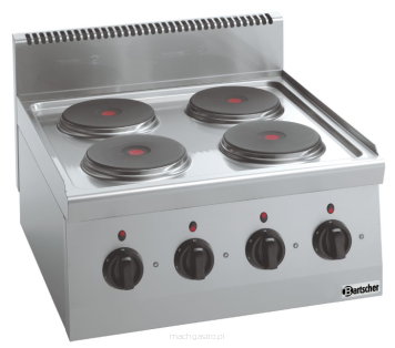 Kuchnia elektryczna 600 | szer. 600 mm | 4PL US