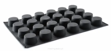 Forma silikonowa MUFFIN | 570x375x40 mm | okrągły