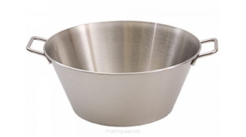 Wanna, miska stalowa z uchwytami, Ø 450 mm, 21.0 L