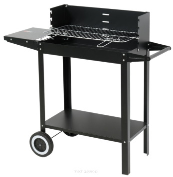 Grill węglowy z półką | ruszt 480x265 mm
