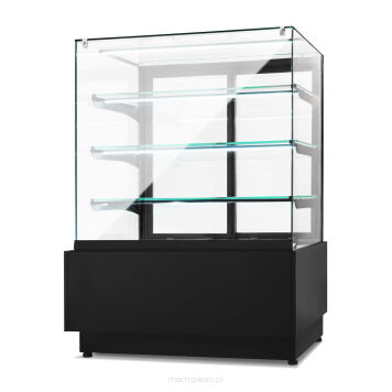 Witryna cukiernicza chłodnicza Dolce Visione Premium 1300 | 1300x690x1300 mm