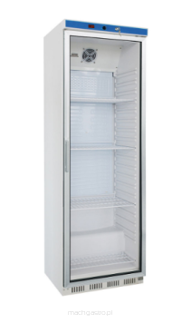 Witryna chłodnicza lakierowana, wnętrze z ABS, 361 L