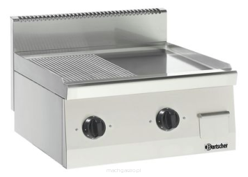 Płyta grill. 600 szer. 600 1/2-1/2