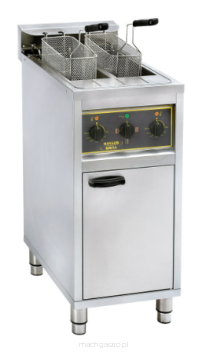 Frytownica wolnostojąca, z szafką, 2-komorowa, 2x10.0 L, 12 kW