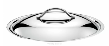 Pokrywka stalowa | SILVER | Ø 200 mm