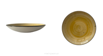 Talerz głęboki | seria Still | Rustic Yellow | ø240 mm | 12 szt.