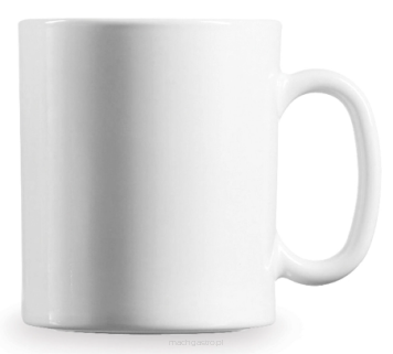 Kubek Evolution 300 ml, biały, ø79x93 mm