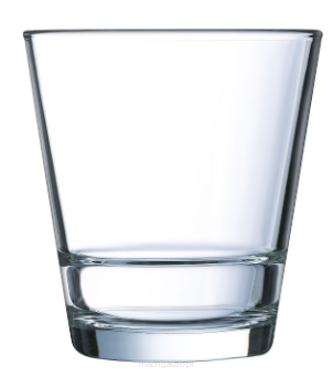 Szklanka niska Stack Up, 260 ml, 6 szt., ø85x92 mm